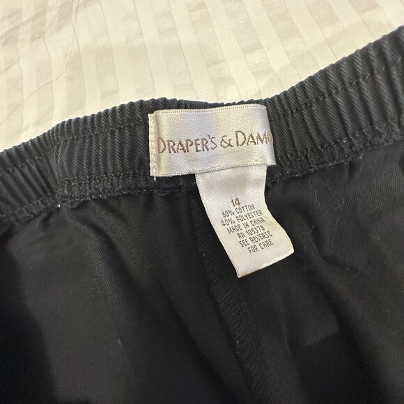 🦚 DRAPERS DAMONS WOMENS CAPRIS PANTS SIZE 14 🦚 - Picture 3 of 5